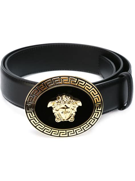 versace medusa belt men.